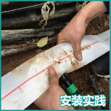 台州供应Φ65灌溉输水带 农用微喷滴管主管输水带2.5寸灌溉输水软带